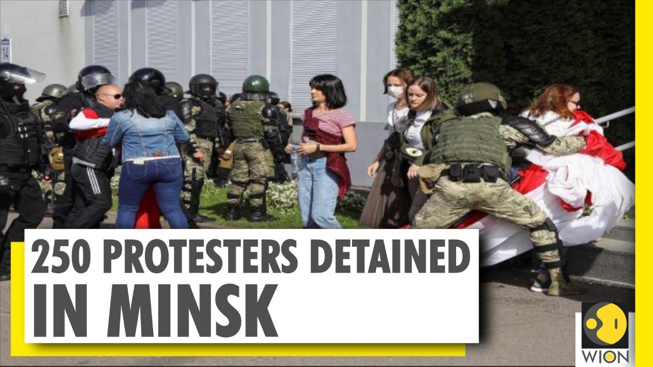 Belarus unrest | Thousands of women protest in Minsk | WION News | World News