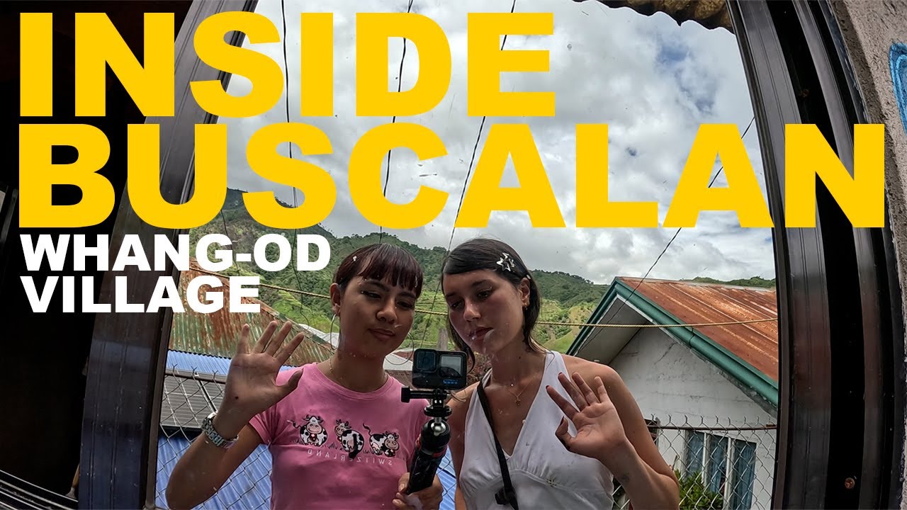 Arrived to WHANG OD’s remote Filipino village! 🇵🇭🚶‍♂️