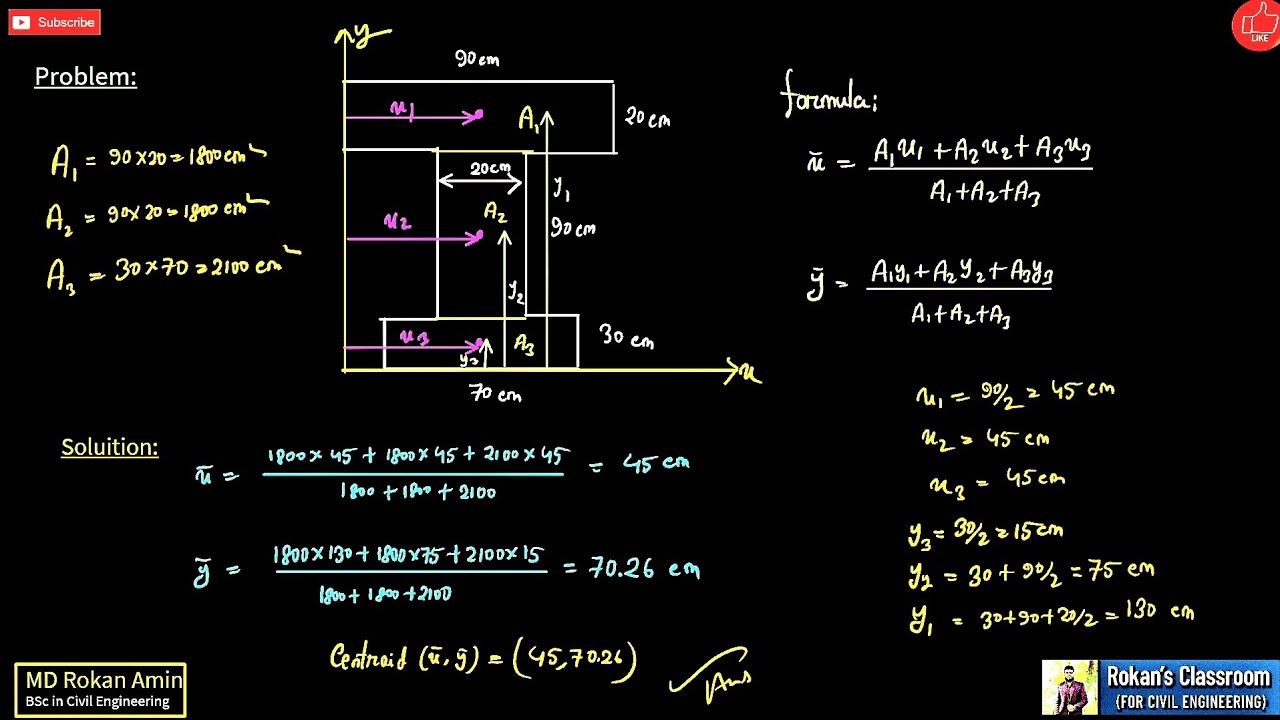 Centroid || Engineering Mechanics || Bangla lecture || class 1