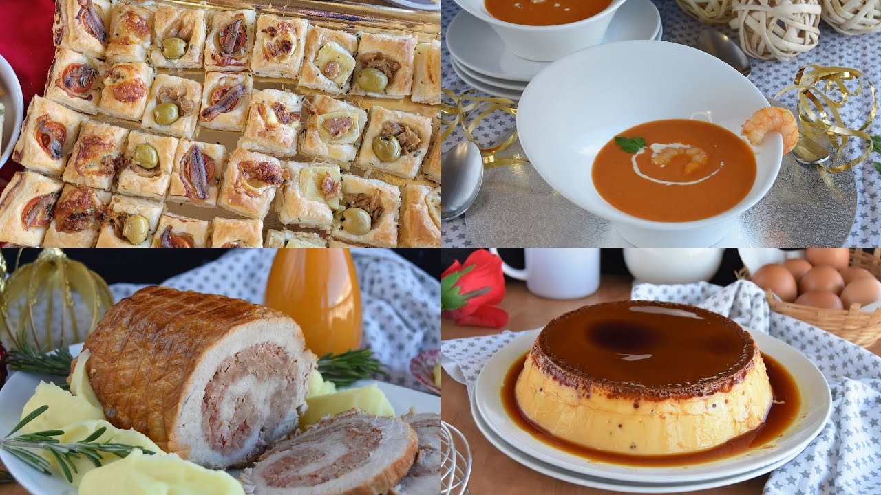 Menú de Año Nuevo 2025 fácil y delicioso