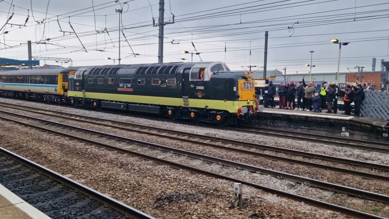 Deltic D9000 Royal Scots Grey, Doncaster 21/04/23