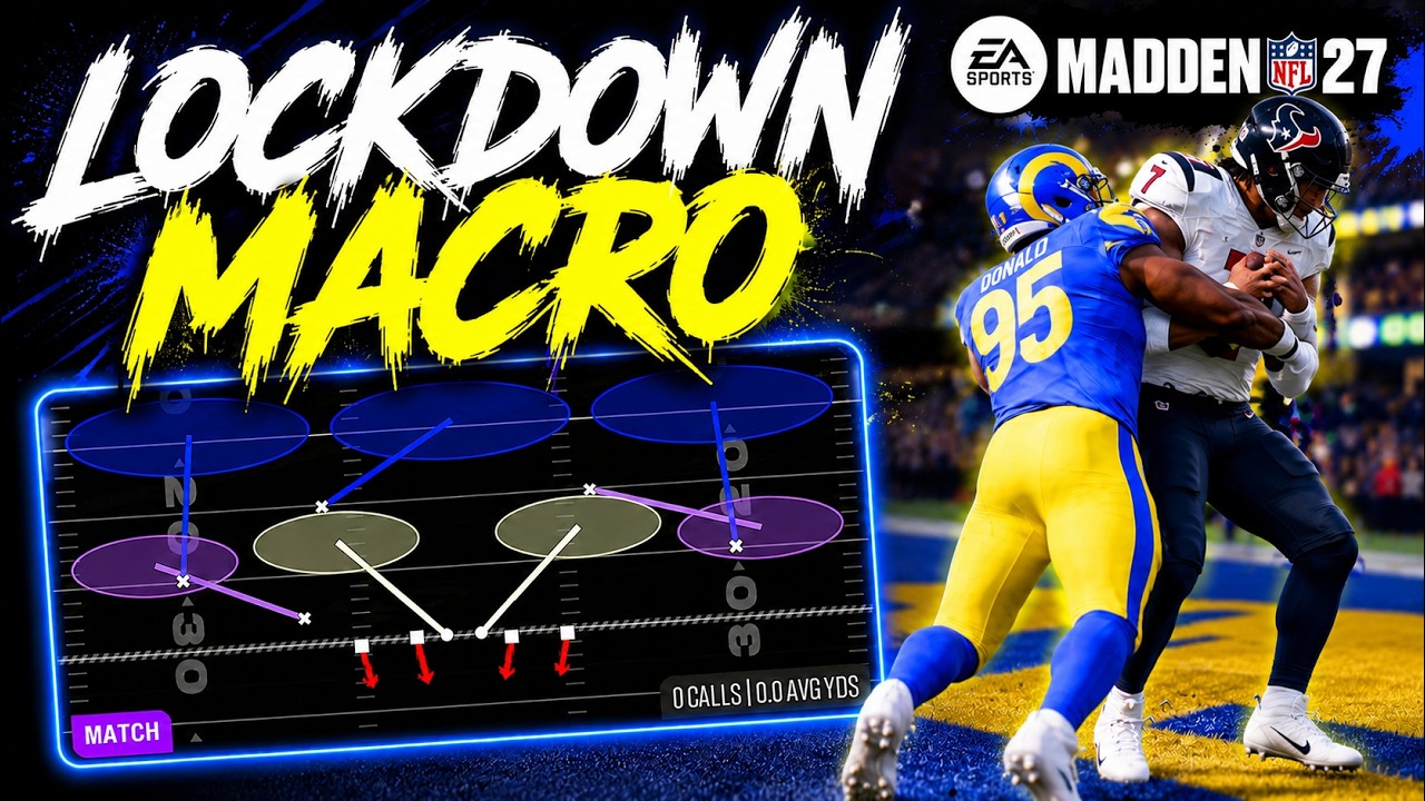 НОВАЯ настройка защитного макроса в MADDEN 27, которую ТЕБЕ НУЖНО попробовать!