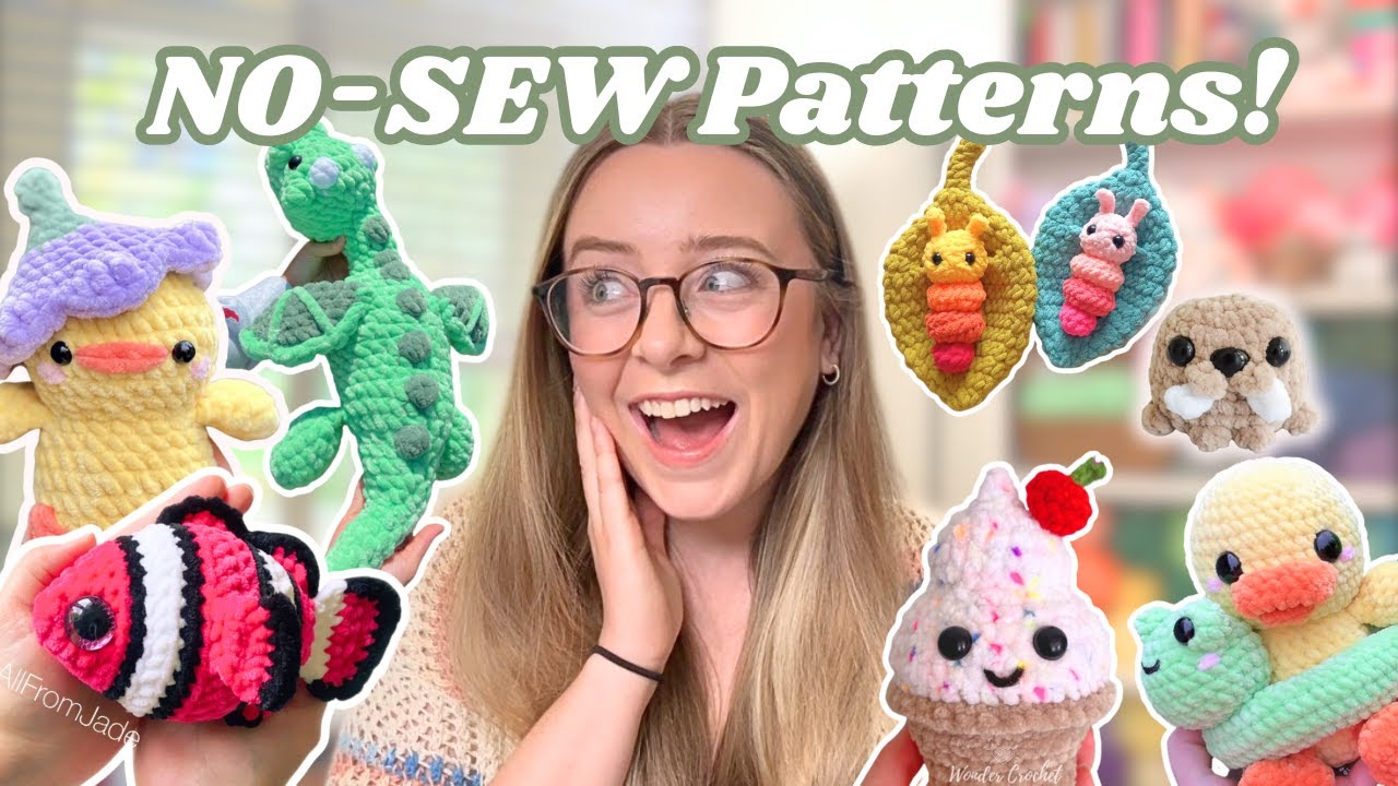 25+ NO-SEW Crochet Patterns To Try If You Hate Sewing!! 🤫