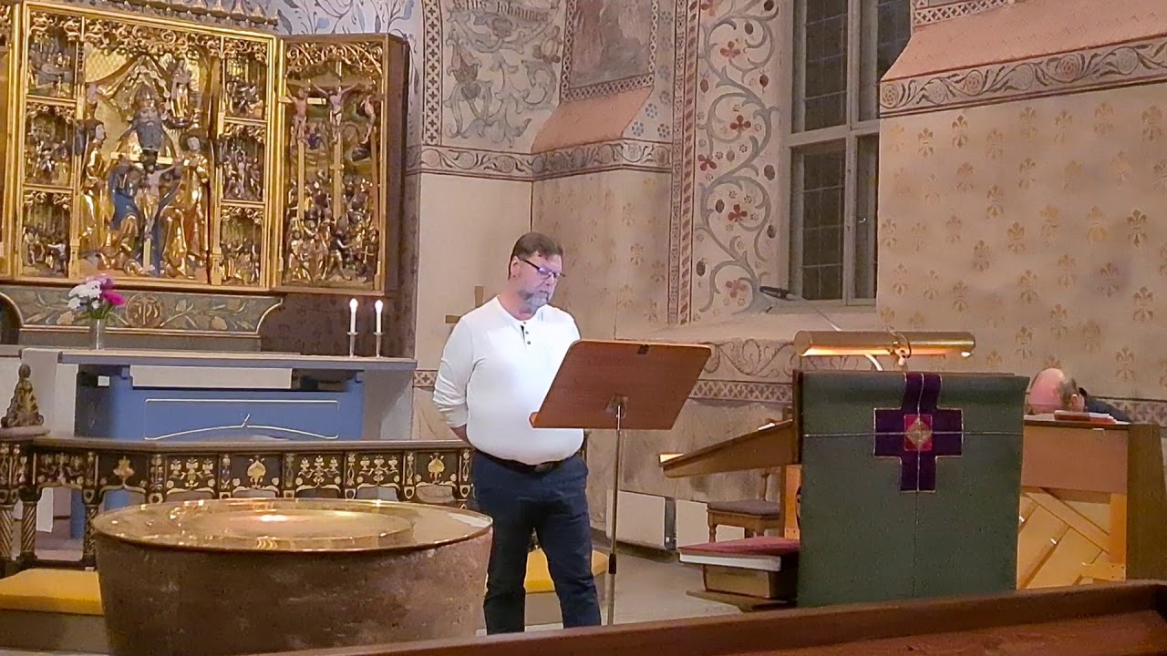 Roger Berglund sjunger 