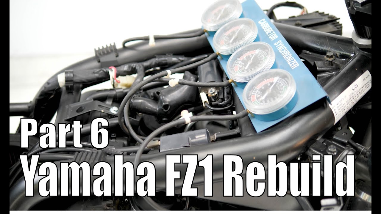 Сборка Yamaha FZ1, часть 6 — Первый запуск!