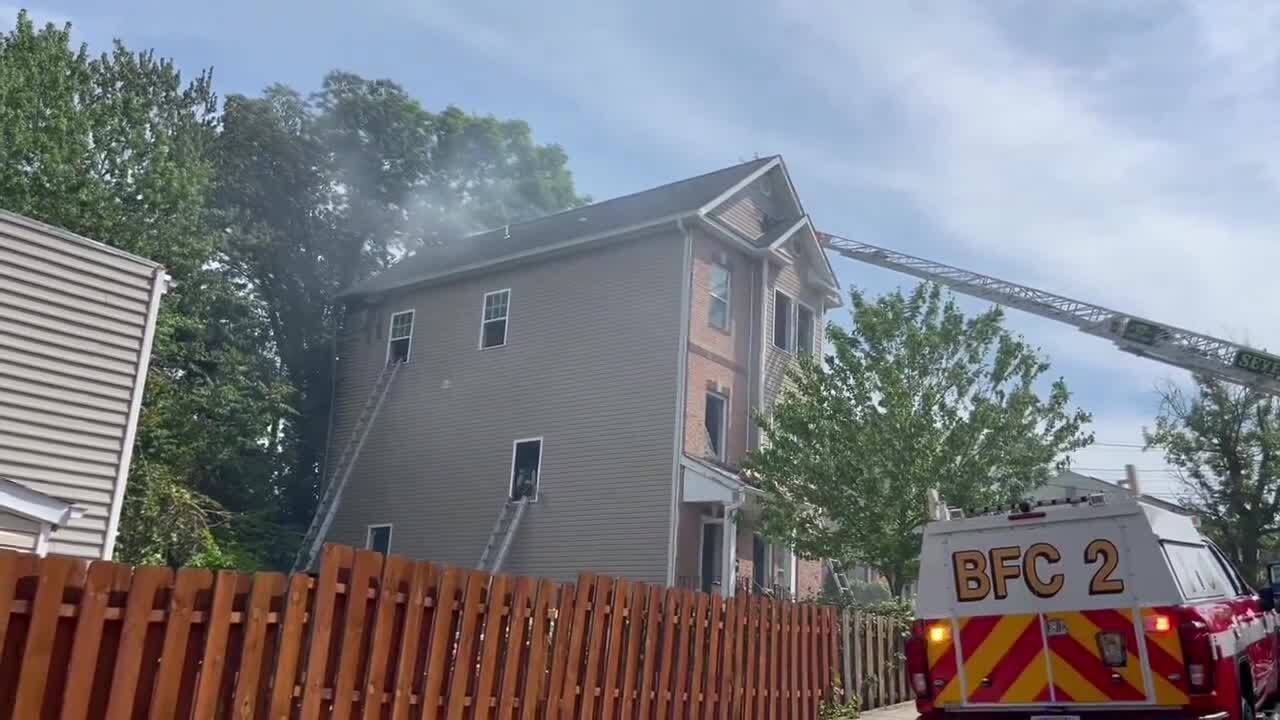 From DC Fire and EMS: DC House Fire on Edson Place Northeast