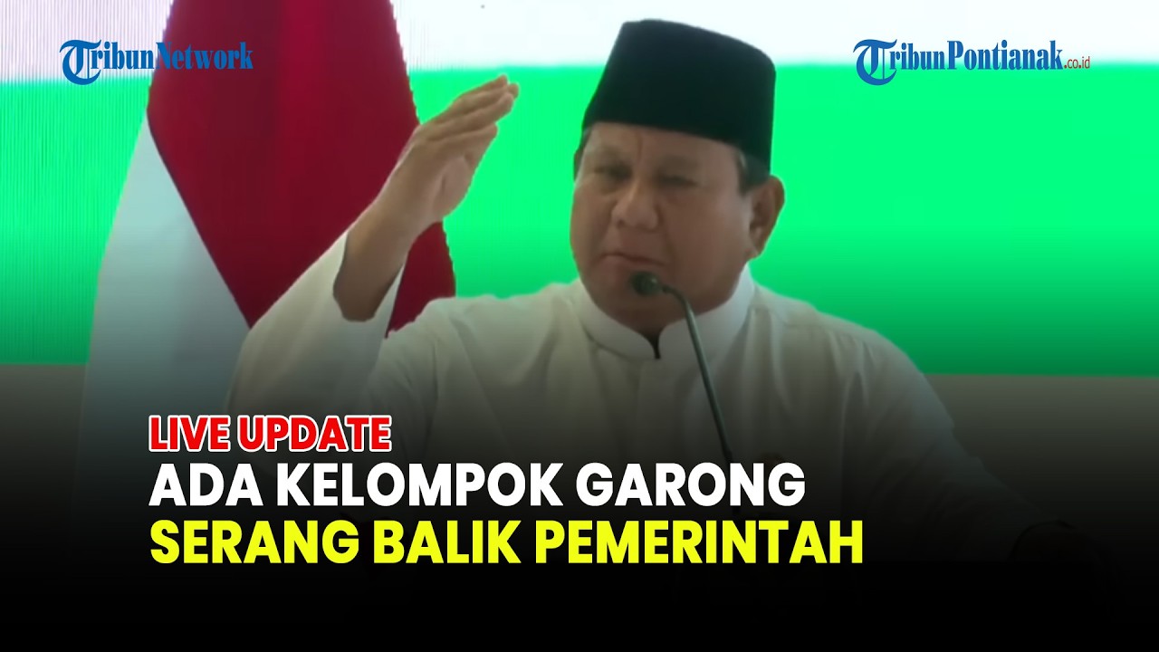 🔴PRABOWO BONGKAR PERLAWANAN KORUPTOR, SEBUT ADA KELOMPOK GARONG SERANG PEMERINTAH