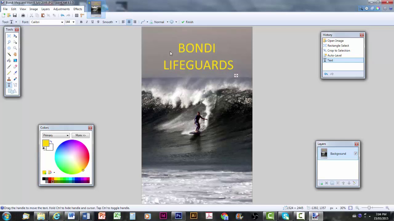 How to Make an Ebook Cover with Paint.net (for Windows)