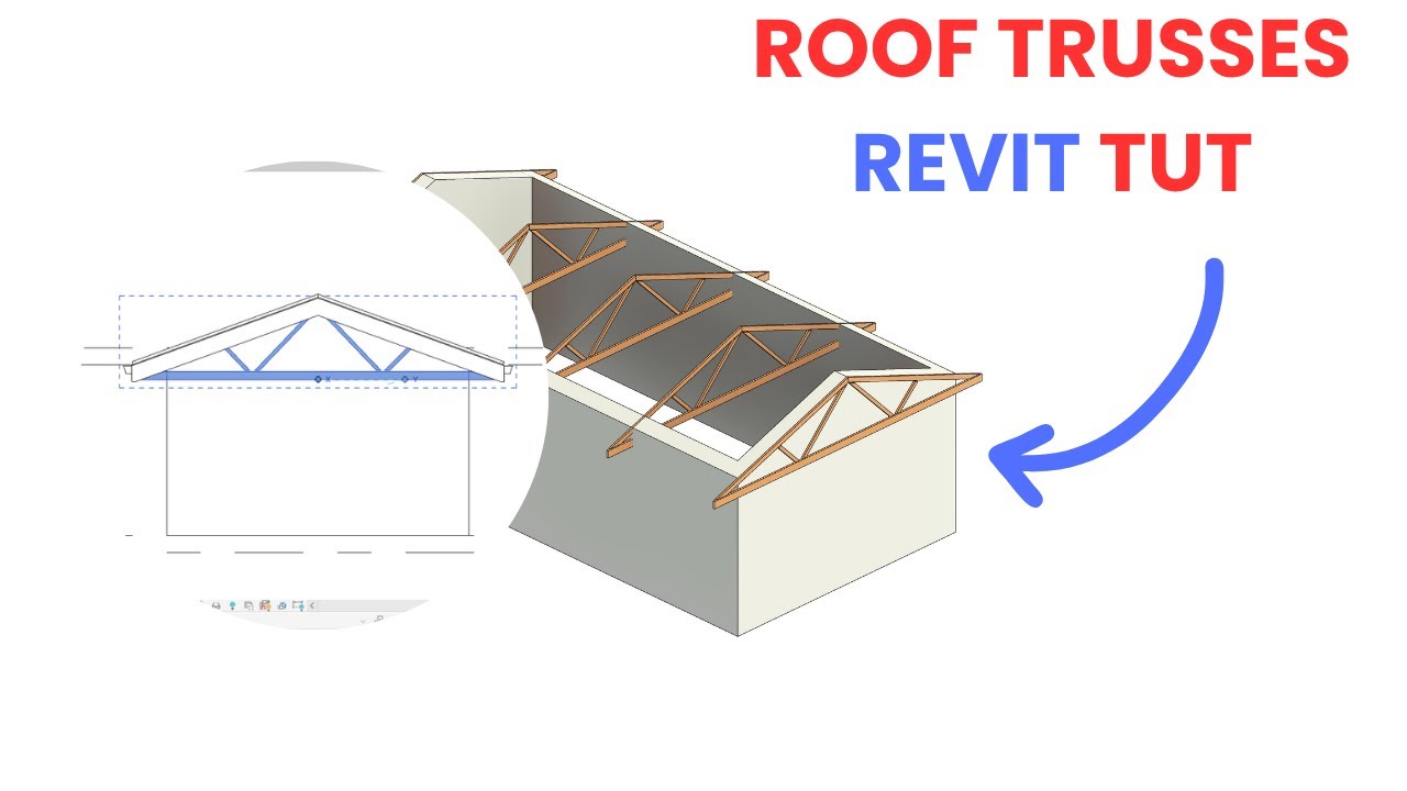 How to Create Roof Trusses in Revit | Revit Tutorial