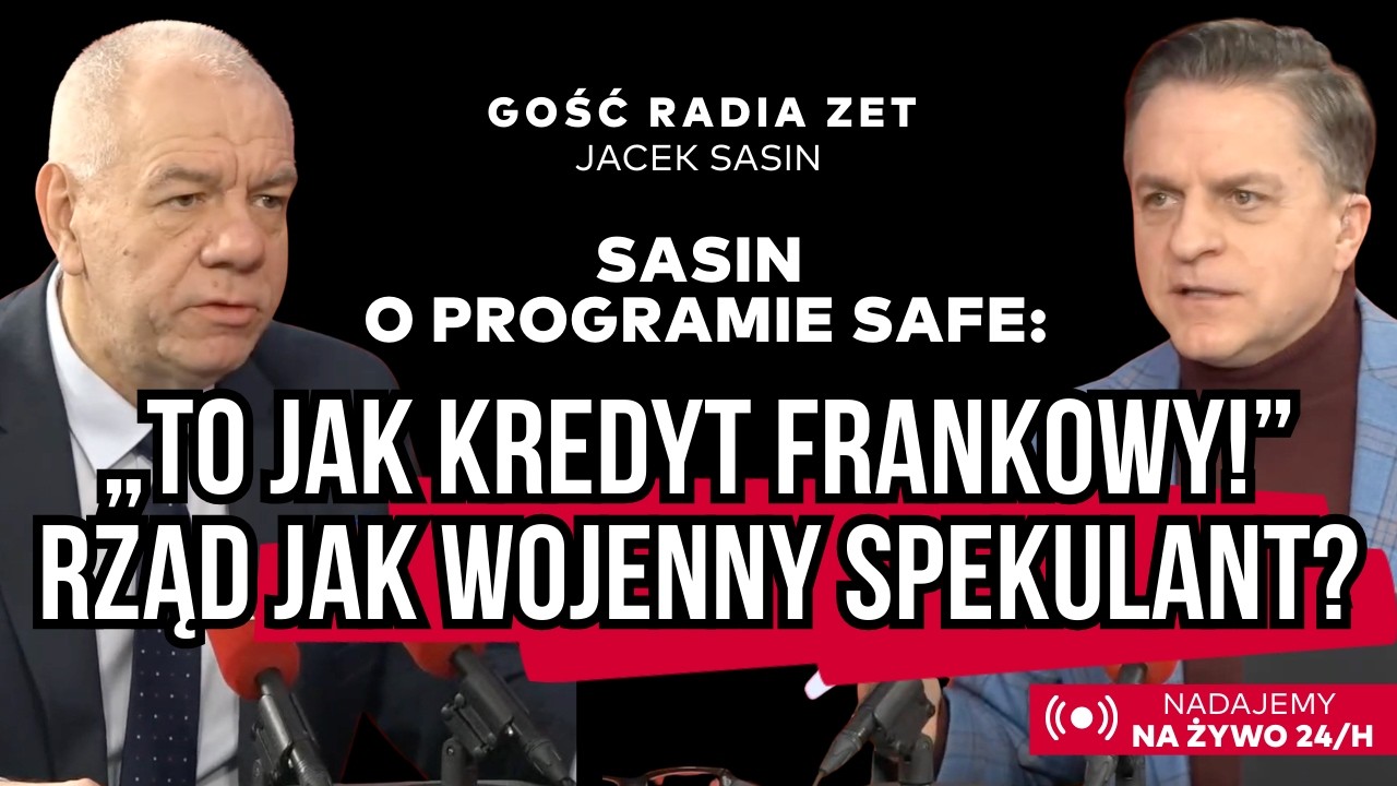 Gość Radia ZET - Jacek Sasin