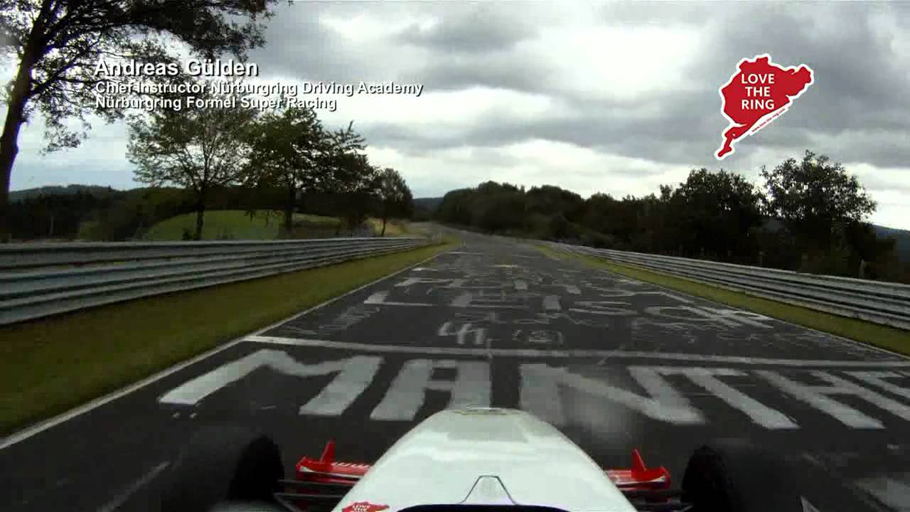 N&uuml;rburgring Nordschleife Formel HOTLAP