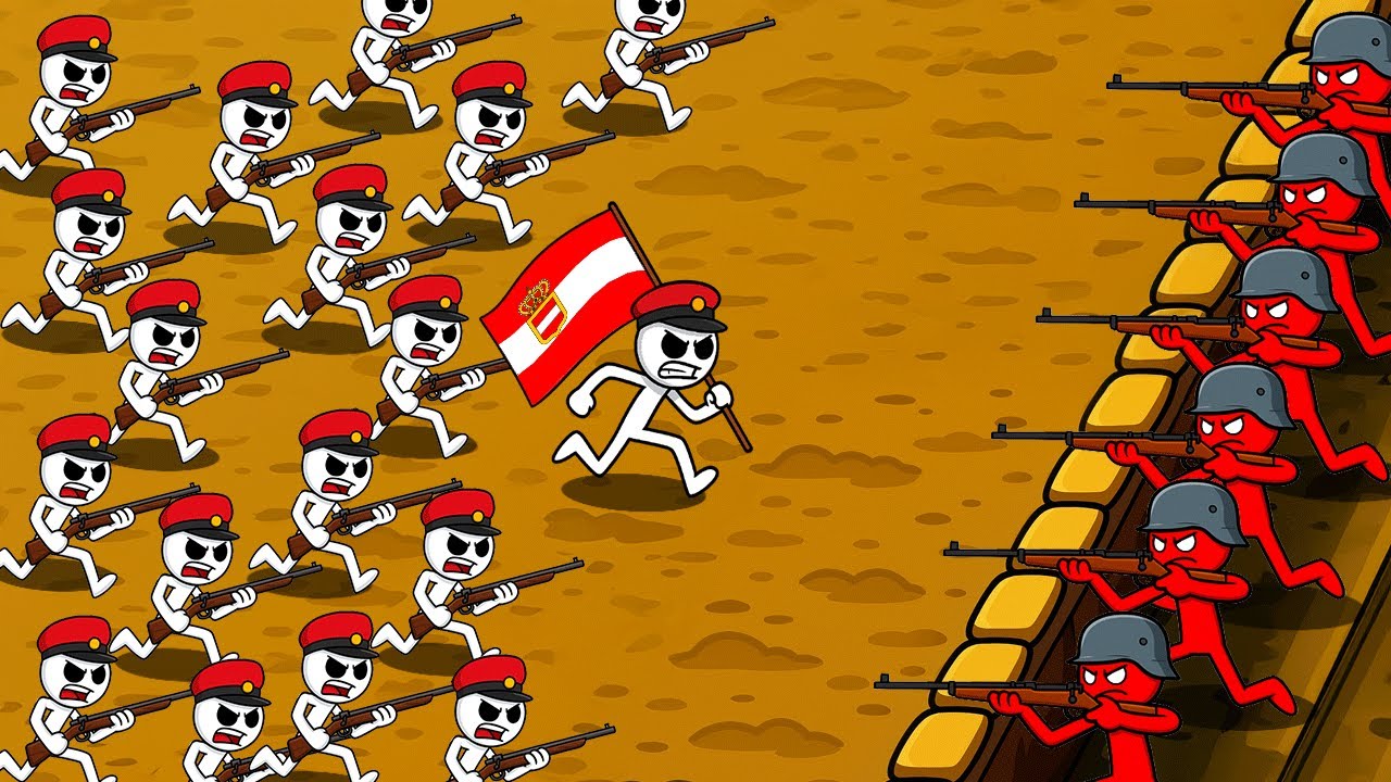 The Empire That STARTED WW1 Is Now in Stickman Trenches