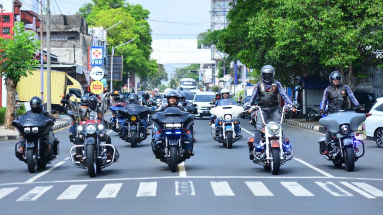 2nd Anniversary Chapter Join Us, Harley Davidson Club Indonesia (HDCI) Bandung,  Purwokerto 11/2003