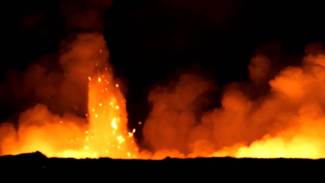 Explosive ocean entry lava bench in pre-dawn light - Hawaii @DIGITAL-NECTAR