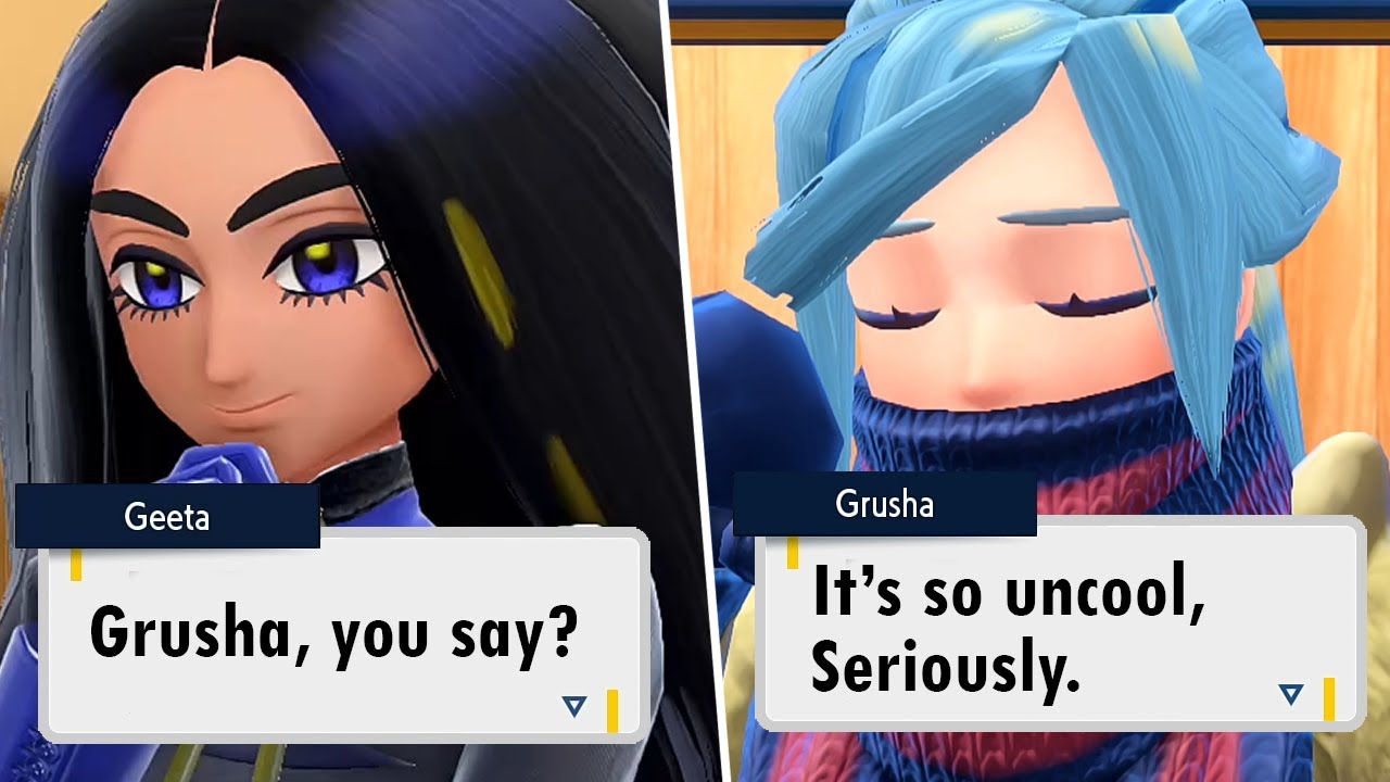 Pokémon Scarlet & Violet: The Indigo Disk - All Favorite Gym Leader's Reaction (HQ)