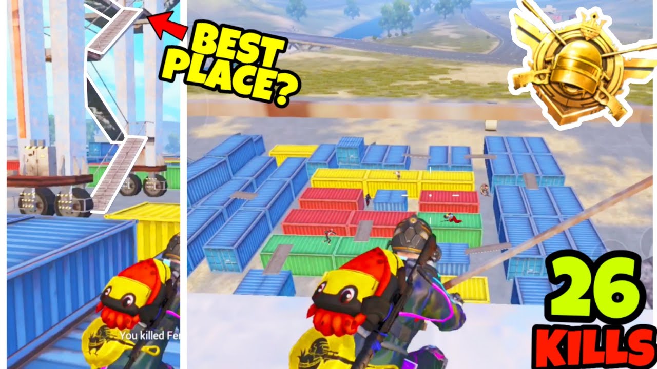 This is The BEST Place to Wipe Any Squad in Georgopol • (26 KILLS) • PUBG MOBILE (HINDI)