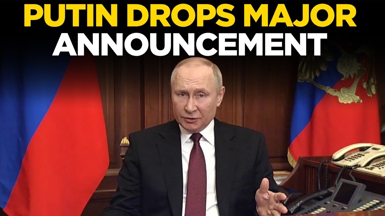 Putin LIVE: Putin Warns West in United Russia Speech; New Threat to Global Order Declared