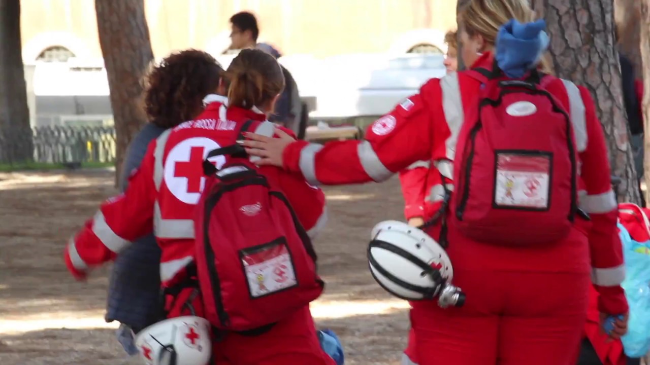 Croce Rossa Giulianova  - Gare Primo Soccorso  - Roma 2016   Scena 6