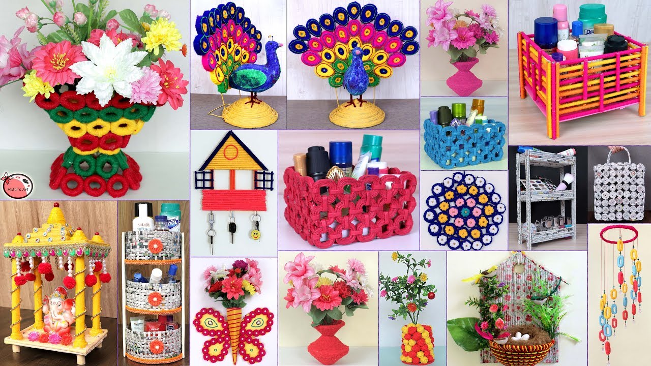 18... News Paper Craft || UseFull - DIY Room Decor 2019 !!!