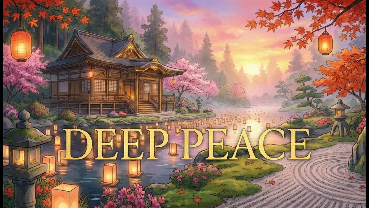 Find your inner peace 🎋 (Japanese Zen Music for Deep Sleep & Healing)