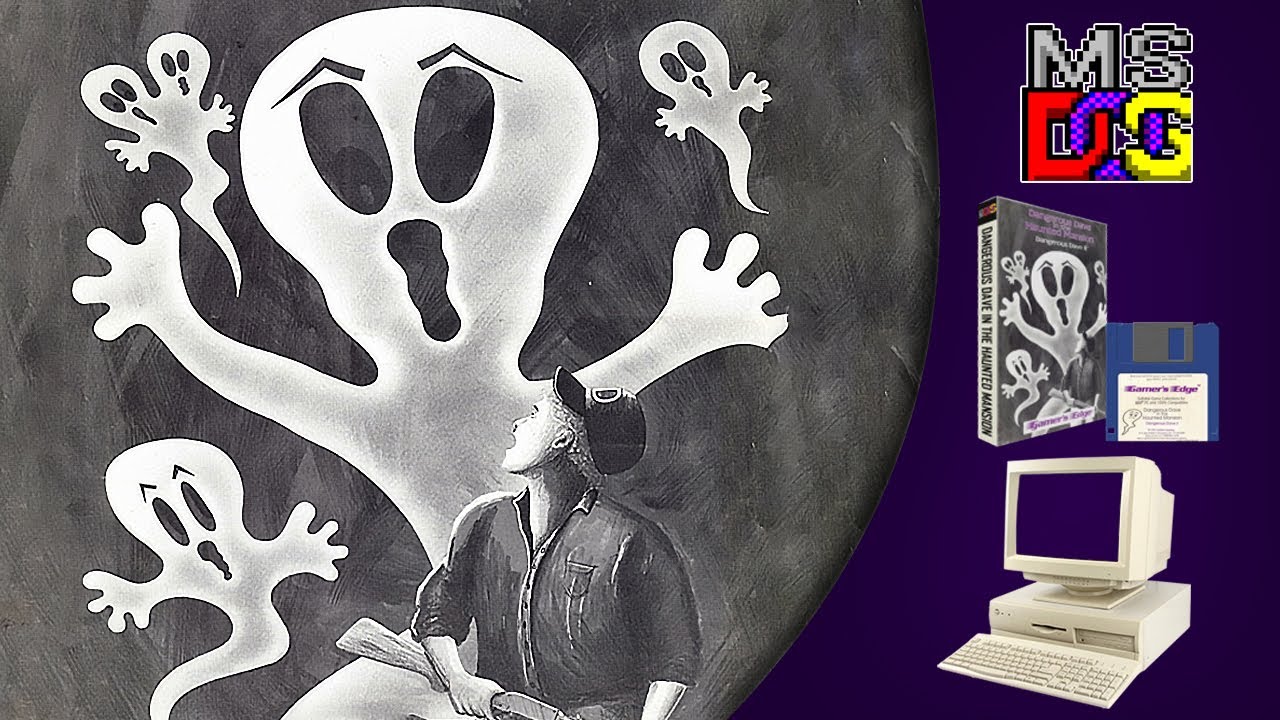 Dangerous Dave In The Haunted Mansion [DOS]