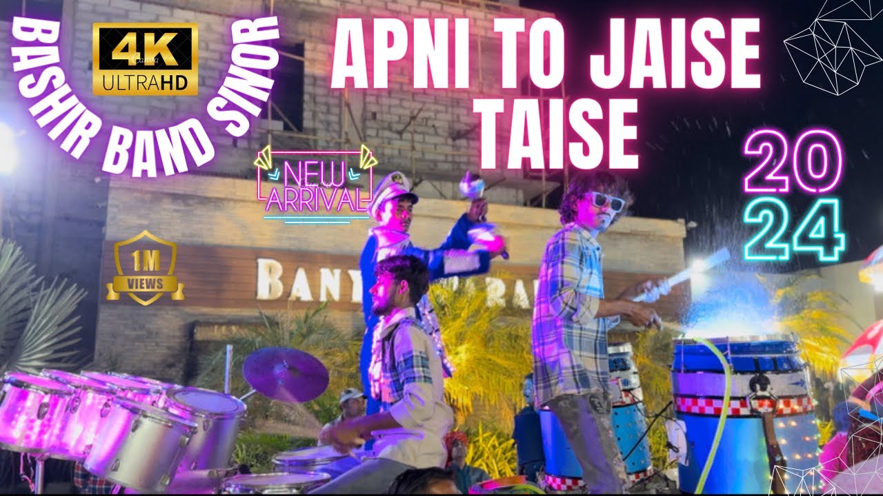 Apni To Jaise Taise📯Bashir Band Sinor🎧New update 2024🎷Adil 9879284506🎬Azaz-9427142594