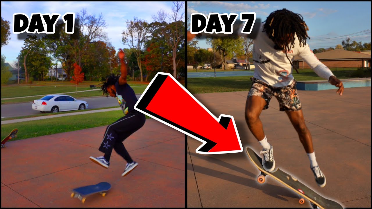 Learning How To Skateboard In Only 7 Days