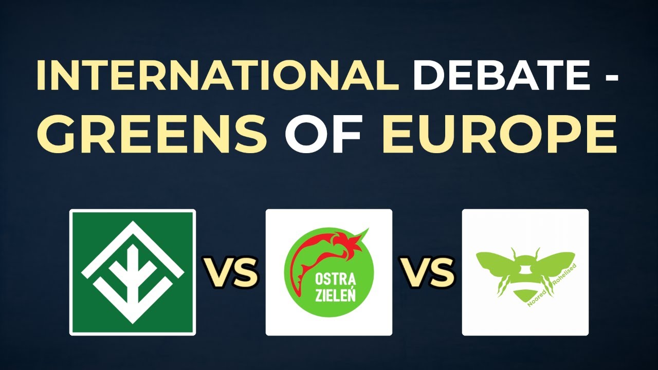 International debate: Greens of Europe