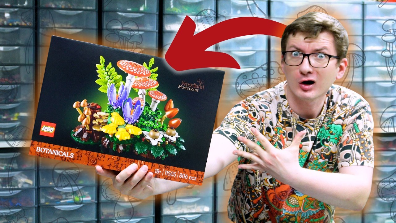 LEŚNE GRZYBY 🍄 LEGO BOTANICAL COLLECTION 11505 / RECENZJA