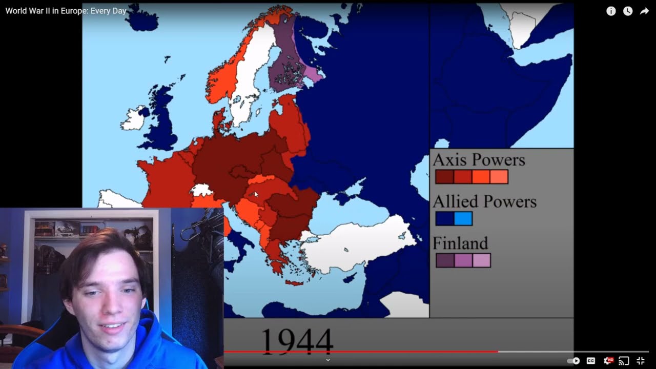 Historian Reacts - World War II in Europe: Every Day by EmperorTigerstar