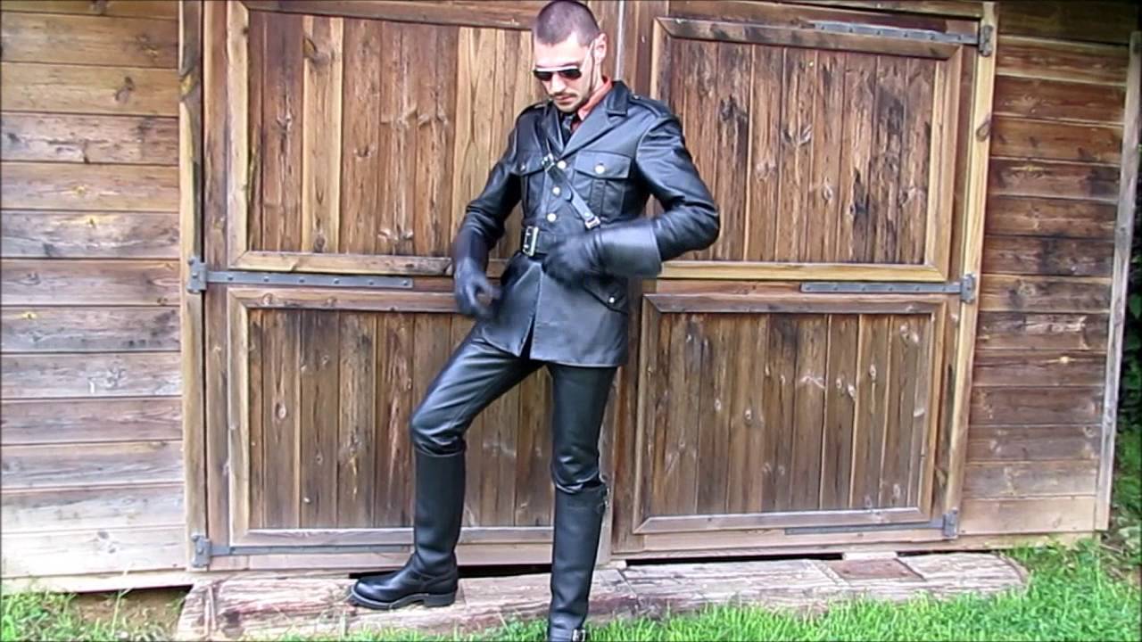 Leather Military Uniform V