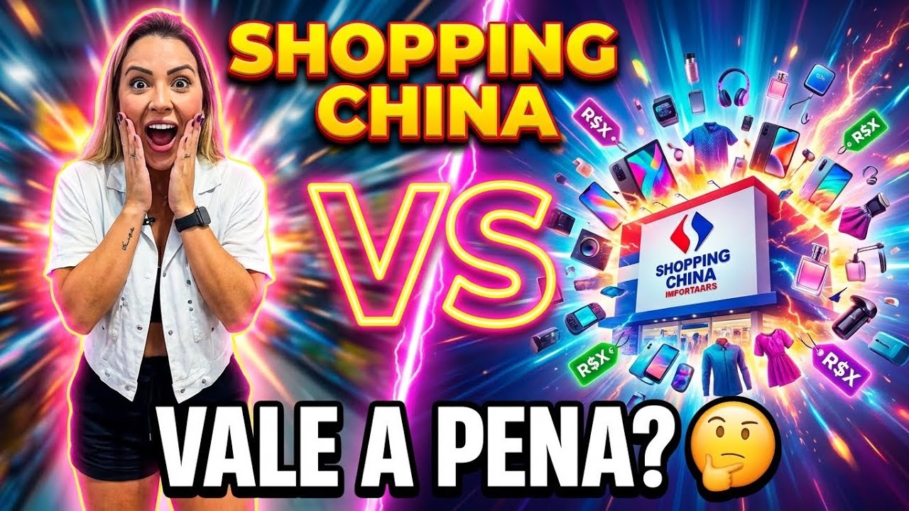 SHOPPING CHINA PARAGUAI - O QUE TEM AQUI? 😱 Tour Completo Ciudad del Este 