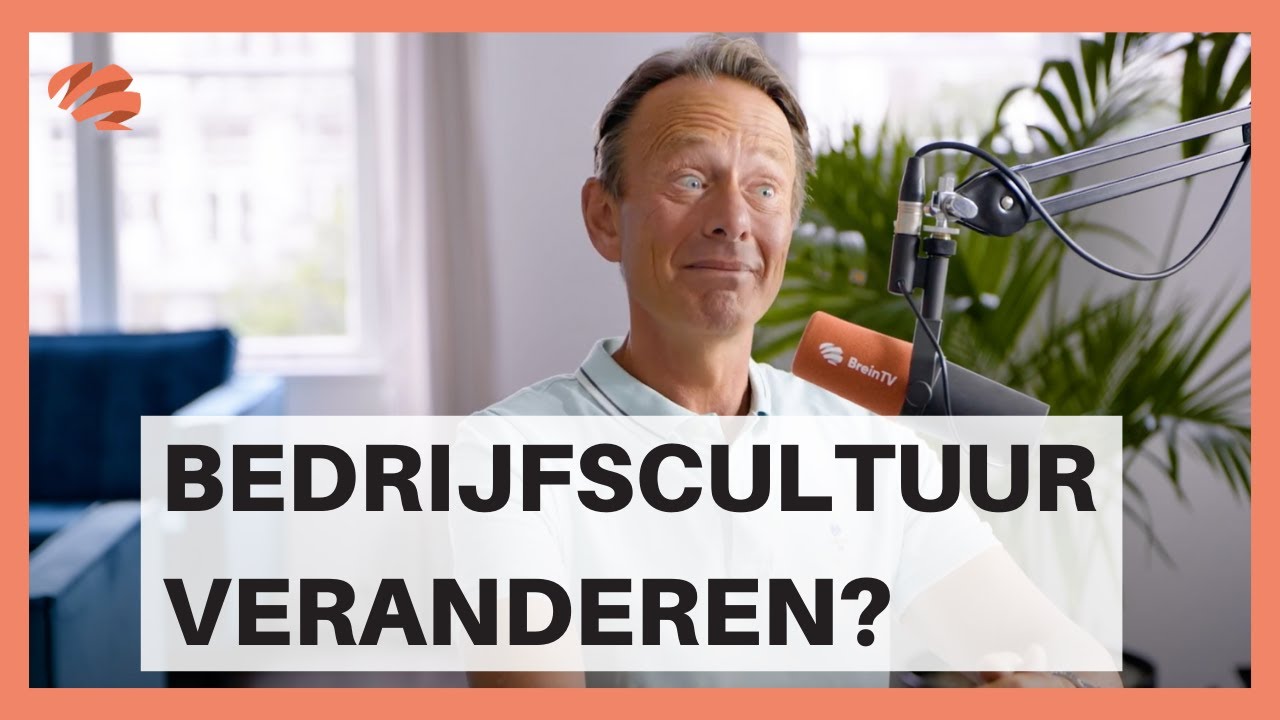 Hoe verander je een ingebakken bedrijfscultuur?