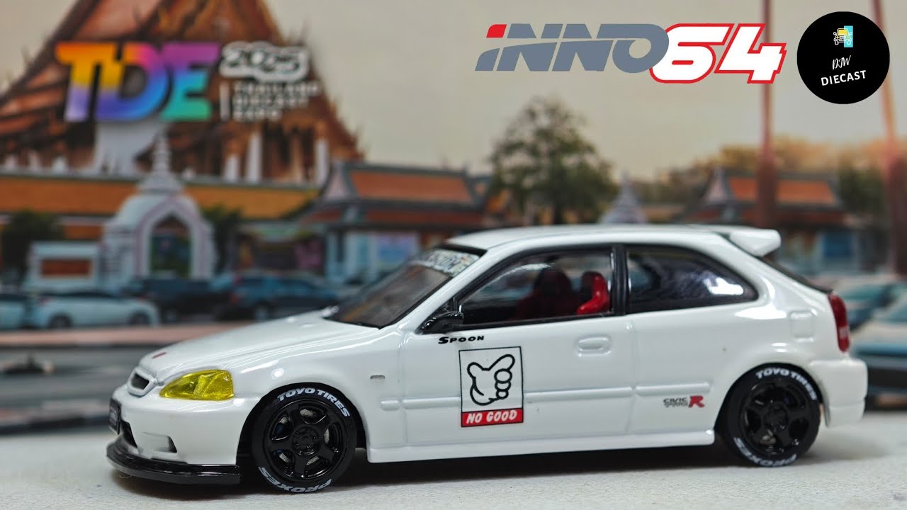 Honda Civic Type R EK9 Thailand Diecast Expo 2025 by Inno64 | UNBOXING and REVIEW