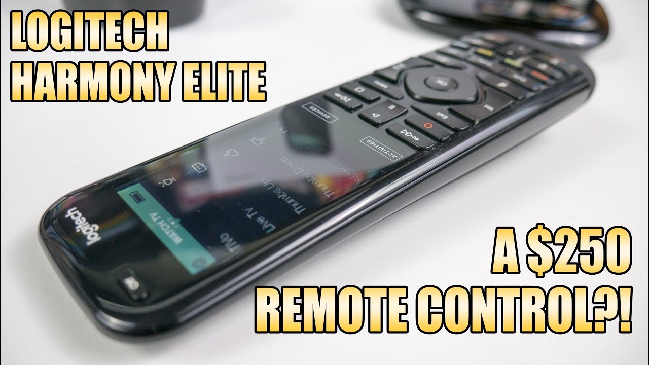 Обзор Logitech Harmony Elite — пульт дистанционного управления за 250 долларов?!