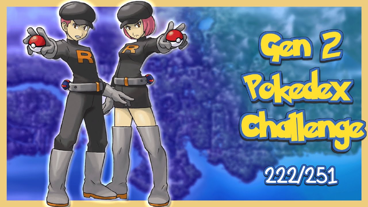 Radio Tower Power Hour | Pokedex Challenge 222/251 | Pokemon Silver Version