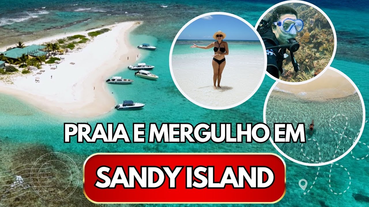 SANDY ISLAND: Daniela Filomeno Visita a Ilha Mais Linda e Exclusiva de Anguilla!