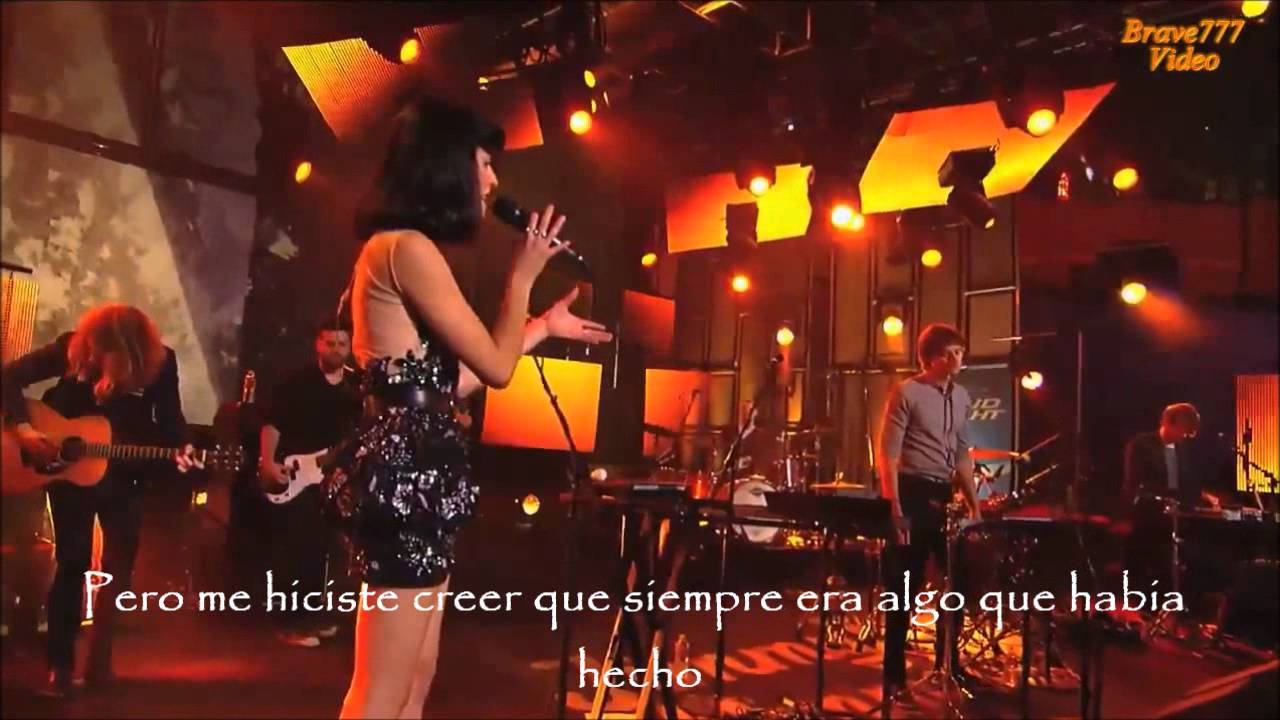 Somebody i used to know/Gotye Live performance/subtitulos espa&ntilde;ol