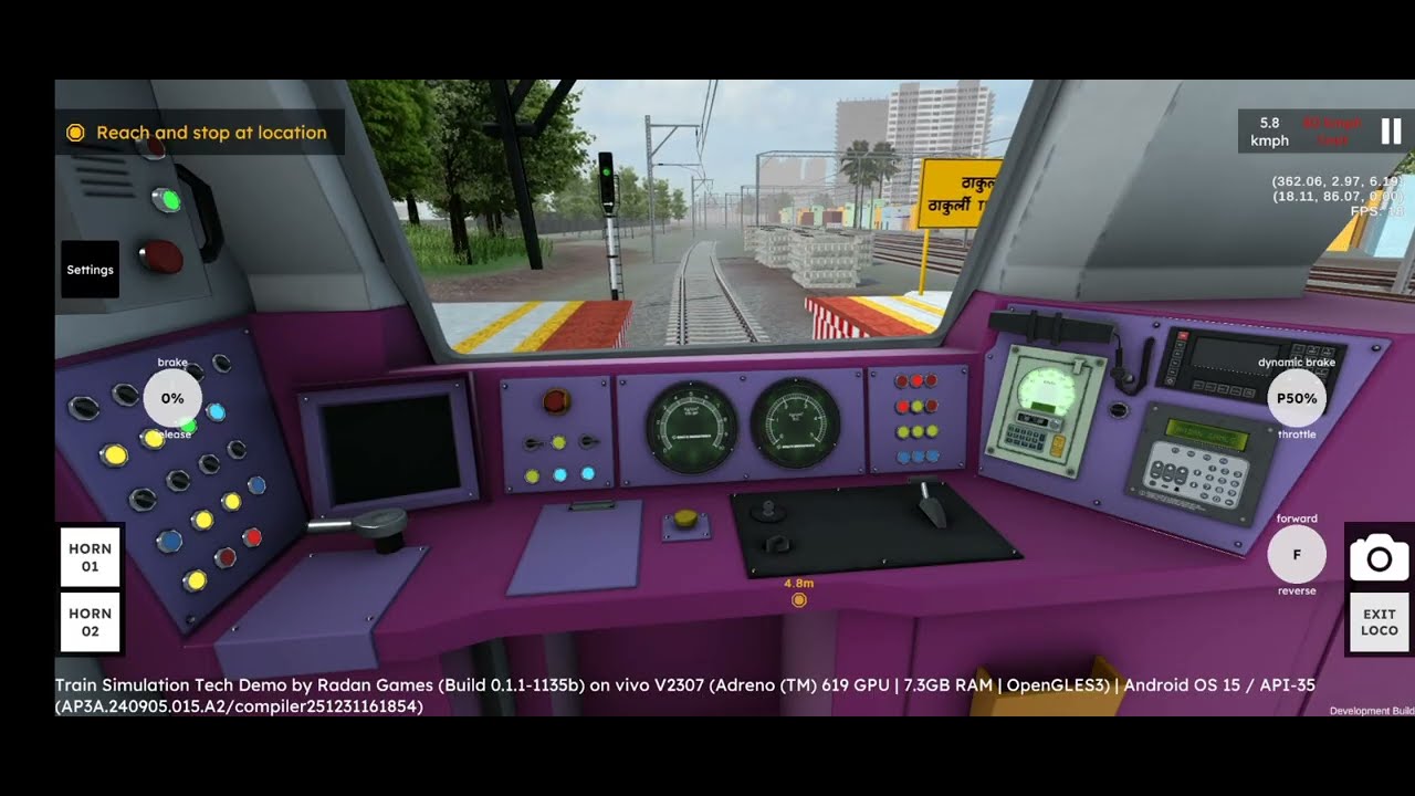 Indian train simulator android game 🤯 | live accident