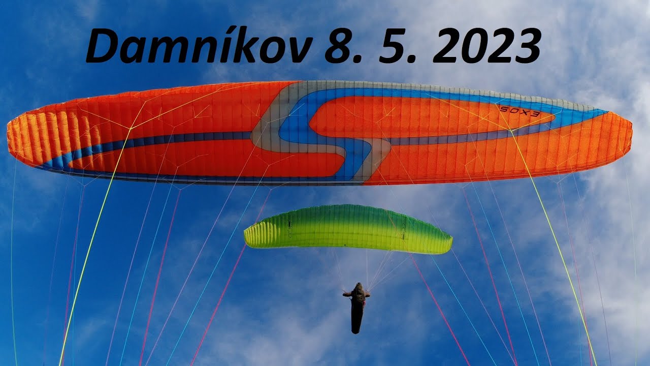 Paragliding - Damníkov 8. 5. 2023