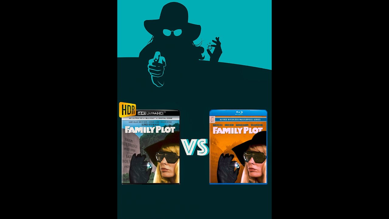 ▶ Comparison of Family Plot 4K (4K DI) HDR10 vs 2013 Edition