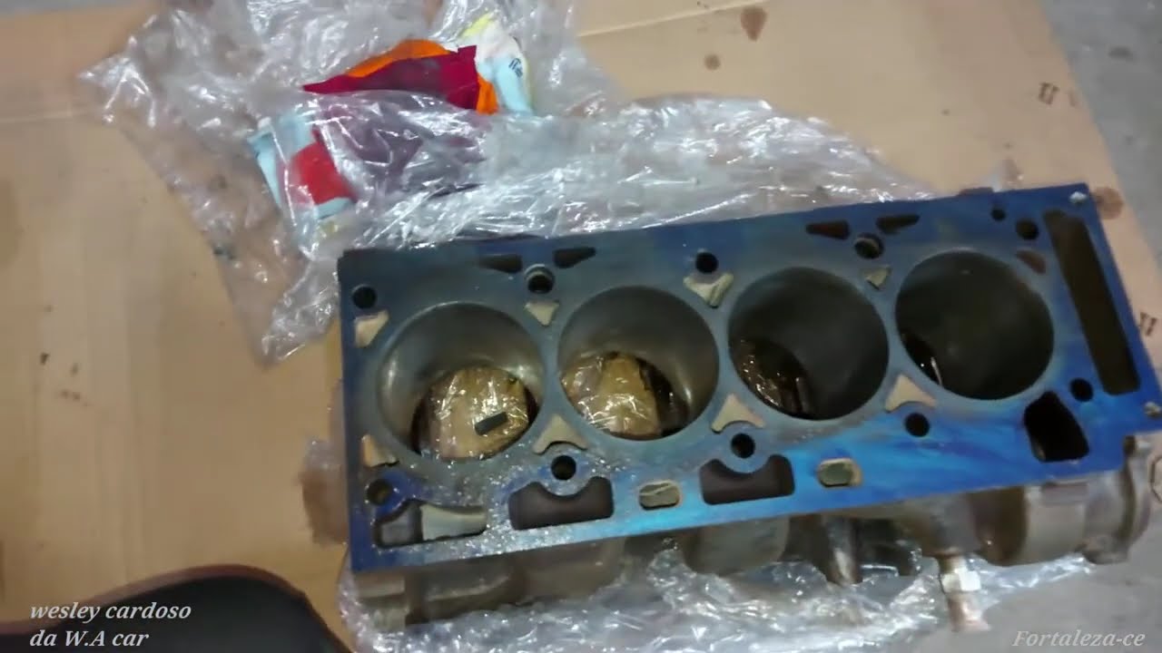 montagem do motor da Ecoesport 1.6 zetec Rocam flex