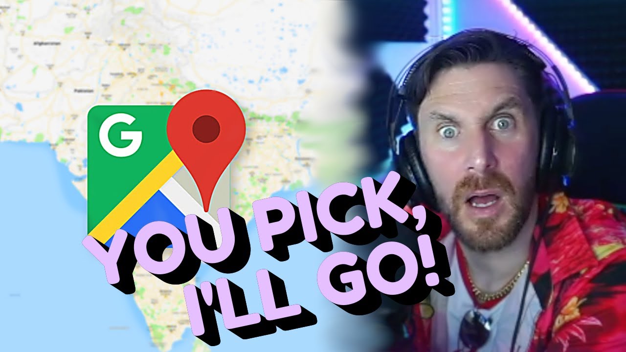 EXPLORING PLACES THAT YOU CHOOSE ON GOOGLE MAPS!
