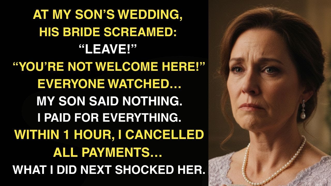 I Paid for Their Wedding… Then They Humiliated Me — So I Cancelled Everything