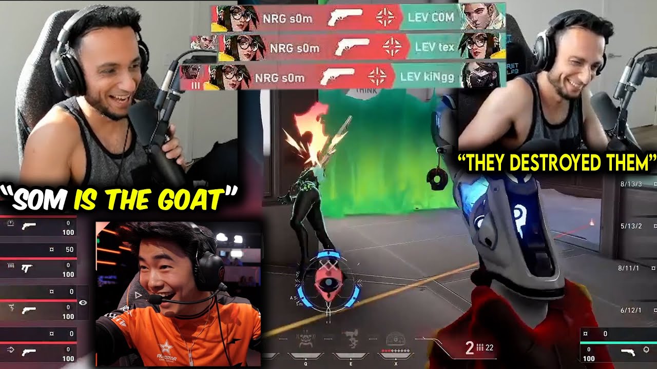 FNS Reacts To NRG Destroying Leviatan For 18 Minutes Straight In VCT