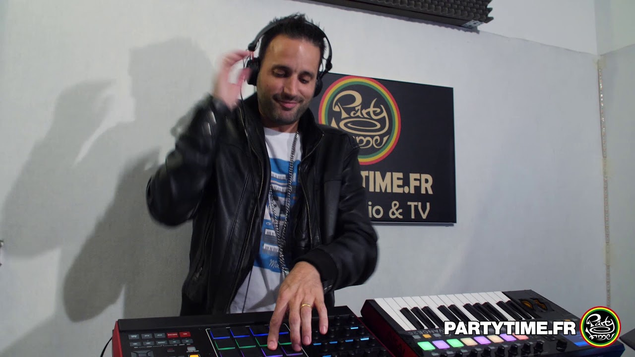 MANUDIGITAL - Freestyle at Party Time radio show - 07 OCTOBRE 2018