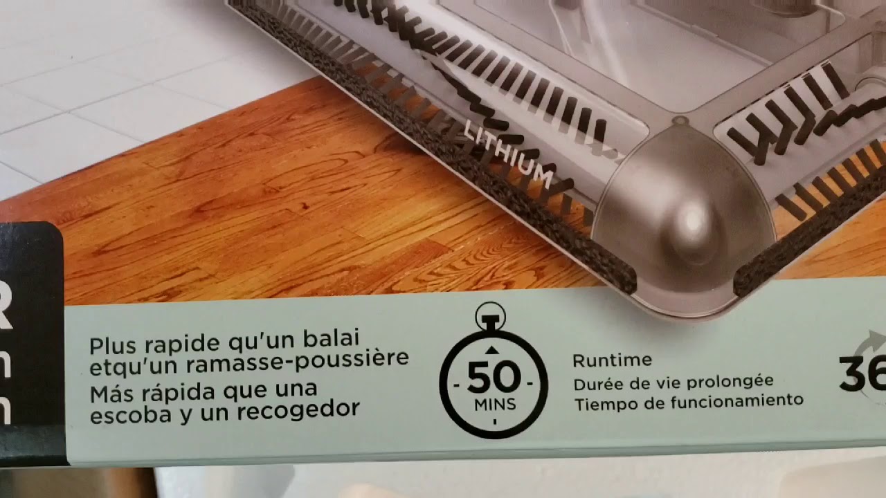 Review of Black + Decker Floor Sweeper ,  50min runtime