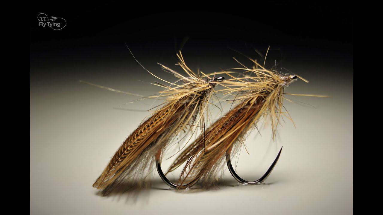Natural Caddis (chrostík) with orange tip