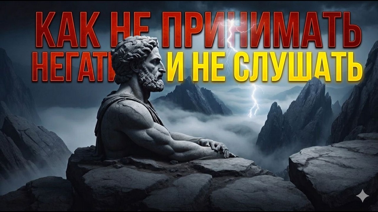 КАК НЕ ПРИНИМАТЬ НЕГАТИВ И НЕ СЛУШАТЬ‼️#социальнаяпсихология #самооценка #личность #motivation