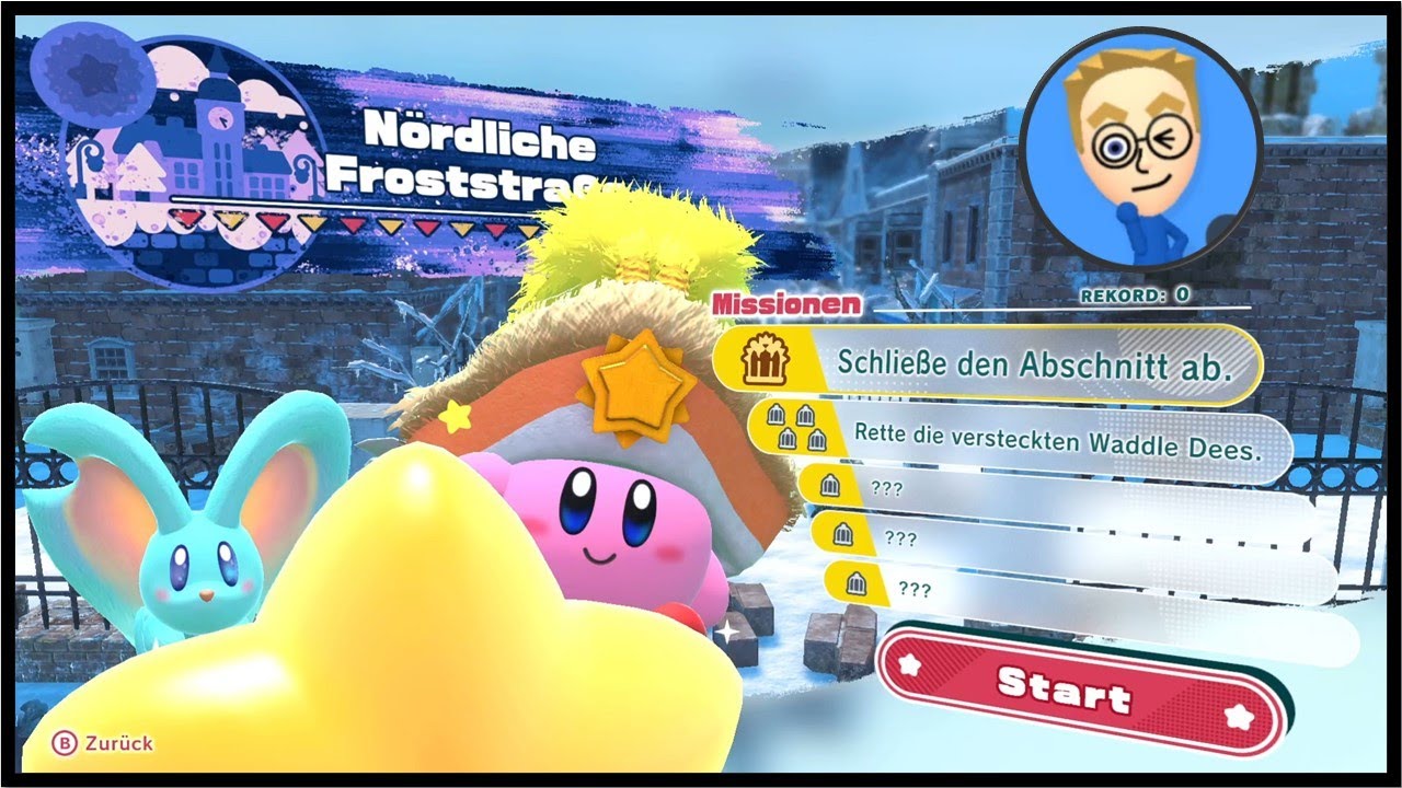 Nördliche Froststrasse 100% - Kirby und das vergessene Land [Walkthrough]